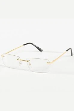 Frilivin 7 Lunettes Rectangulaires Sans Monture